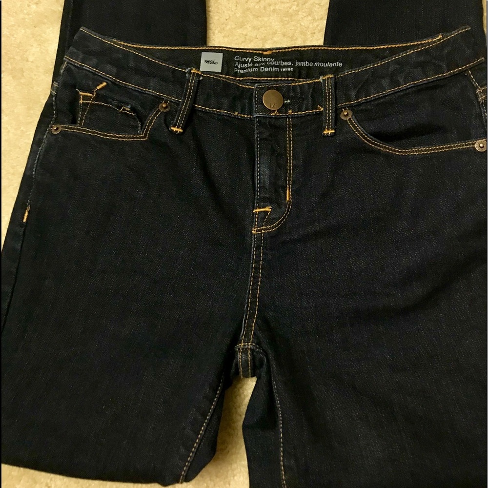 Size 2 Curvy Straight Massimo Jeans